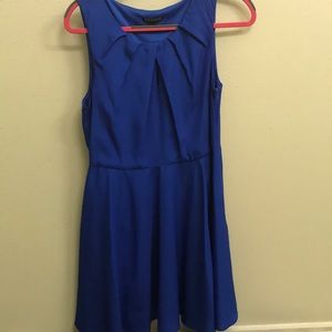 Express blue dress